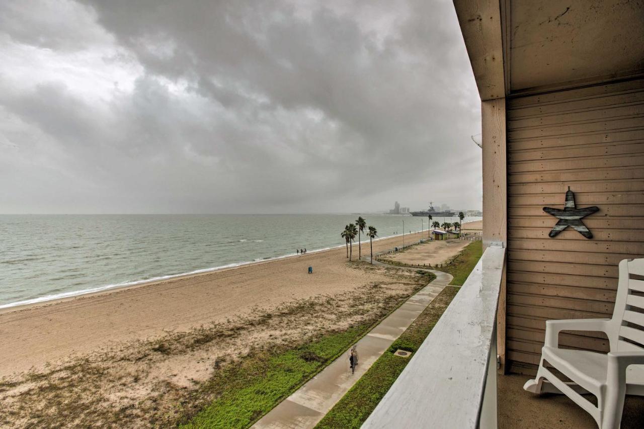 Breezy Beachfront Condo In Heart Of Corpus Christi Exterior foto